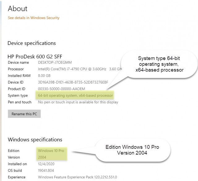 About System Properties