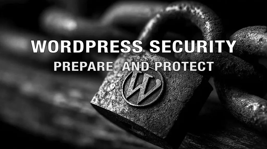 WordPress Security Prepare and Protect